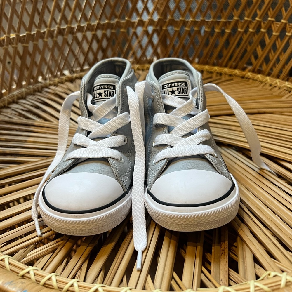 Kid’s leather Converse